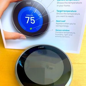 Nest 3rd generation learning thermostat